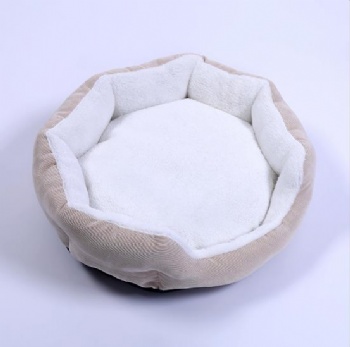  Eco Friendly Four Seasons Available Round Cat Bed Luxury Soft Pet Sofa Custom Dog Products	