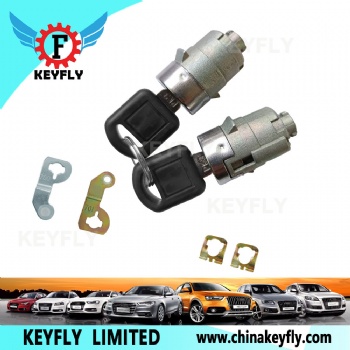  Car lock Door Lock Cylinder Kit W Key For Chevrolet Silverado GMC Sierra 15298924 5080048	