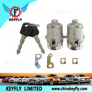  Car lock Door Lock Cylinder Kit W Key For Chevrolet Silverado GMC Sierra 15298924 5080048	