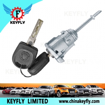  Car Door lock locking cylinder front left + key for VW Seat Ibiza 6L 2002-2006 6L3837167B 4807715914	