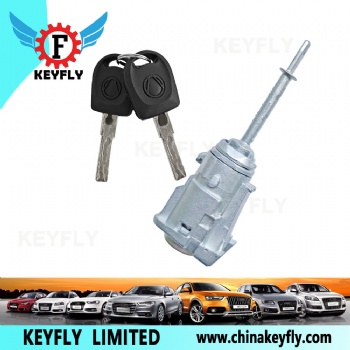  Car Door lock locking cylinder front left + key for VW Seat Ibiza 6L 2002-2006 6L3837167B 4807715914	