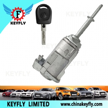  Car Ignition Lock Repair Vehicle Ignition Lock Key for VW Passat 1.8 Petrol 92kW (125HP) (97-01) Front Door Lock 3B0837167	