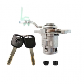  Left Door Lock Cylinder with 2 Keys for Honda Jazz Fit OEM 72185-SLN-A01 KEYFLY BT027M5	