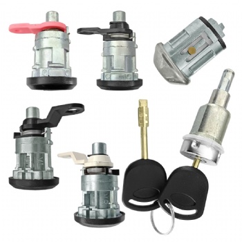 Ford Transit MK5 Door Lock and Starter Switch Set (6pcs + 2 Keys) 1994-2000 KEYFLY FT226Q8	