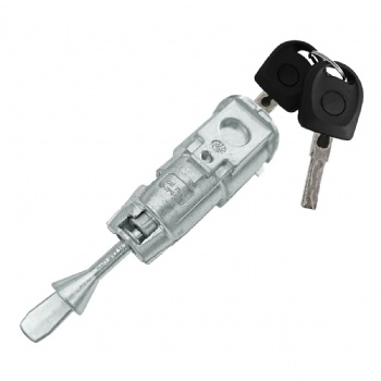  Front Left Door Lock Cylinder with 2 Keys for VW Sagitar OEM 107837167AG KEYFLY DZ103M3	