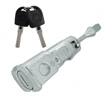  Front Left Door Lock Cylinder with 2 Keys for VW Sagitar OEM 107837167AG KEYFLY DZ103M3	