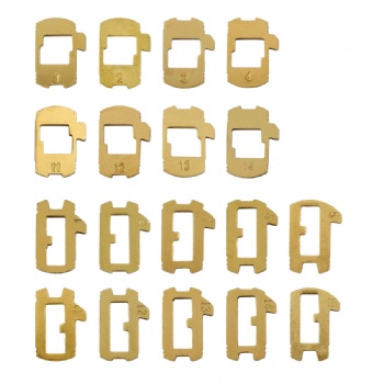  Lock Wafers HU162T (9/10 Teeth) for VW KEYFLY HU162T	
