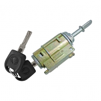  Left Door Lock Cylinder with 2 Keys for Audi A6 KEYFLY DZ107M3	