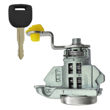  Left Door Lock Cylinder with 1 Key for Mazda 6 Atenza Mazda 3 KEYFLY MZ198M2	