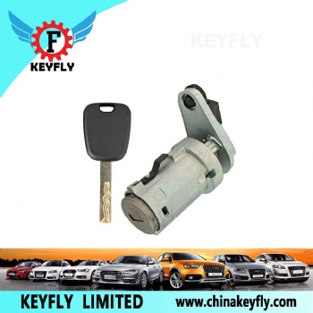 Left Door Lock Cylinder for Peugeot 307 Side-Groove Key KEYFLY BZ118M2