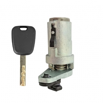  Left Door Lock Cylinder for Peugeot 307 Side-Groove Key KEYFLY BZ118M2	