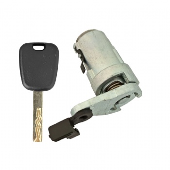  Left Door Lock Cylinder for Peugeot 307 Side-Groove Key KEYFLY BZ118M2	