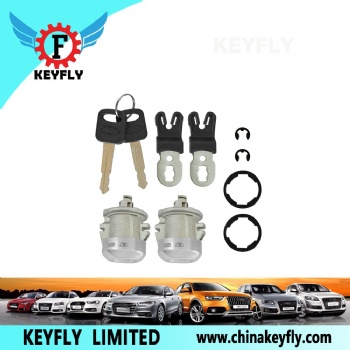 Door Lock Cylinder for Ford F150 F250 F350 OEM 7C3Z-1521990-A KEYFLY FT273M10