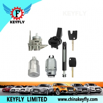Complete Car Lock Set for Ford Focus 2005-2013 OEM 4M5AA22050BL 4M5AA22050BK KEYFLY FT219Q7