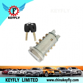 Door Lock Cylinder with 2 Keys for Fiat