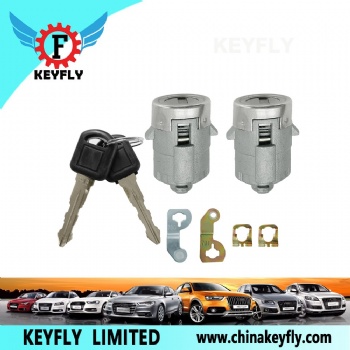 Left & Right Door Lock Cylinder with 2 Keys for Regal (older) OEM 15298924