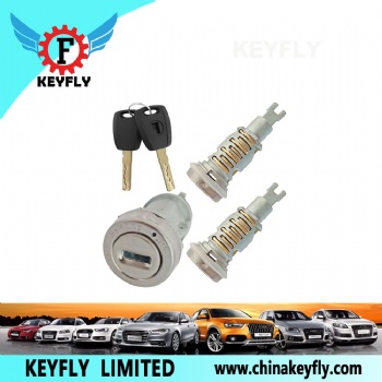 Complete Lock Set with 2 Keys for Fiat
