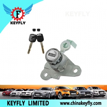 Right Door Lock Cylinder with 2 Keys for Fit / Jazz