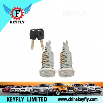 Door Lock Cylinder with 2 Keys for Fiat