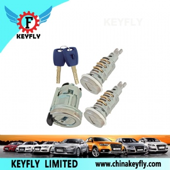 Complete Lock Set with 2 Keys for Fiat