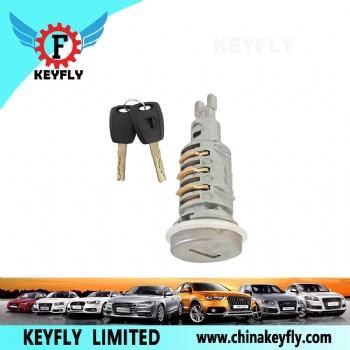 Door Lock Cylinder with 2 Keys for Fiat