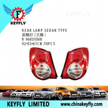 Rear Lamp Sedan Type for Chevrolet Sail '10 / Aveo '11 OEM 96831068