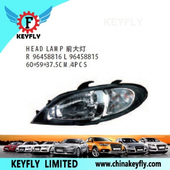 Head Lamp for Chevrolet Nubira / Optra / Lacetti / HRV OEM 96458816
