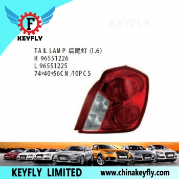 Tail Lamp for Chevrolet Nubira '03 / Optra / Lacetti OEM 96551226