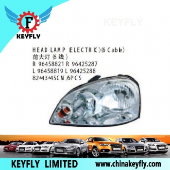 Head Lamp (Electric) (5 Cable) for Chevrolet Nubira '03 / Optra / Lacetti OEM 96425287