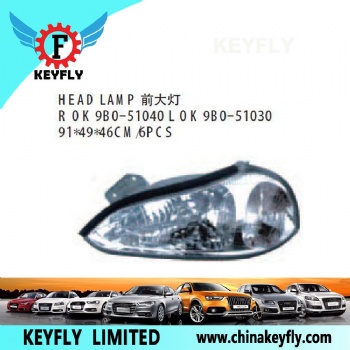 Head Lamp for Kia Credos 2003-2005 / Sephia 1999 / Rio 2001 OEM OK 9B0-51040