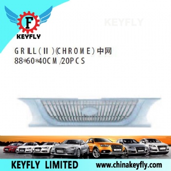 Grill ( Ⅱ ) (Chrome) for Kia Pride 2003 III / Pride 2003 II / Rio 2003