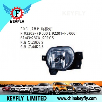 Fog Lamp for Kia Pride 2003 III / Pride 2003 II / Rio 2003 OEM 92202-FD000