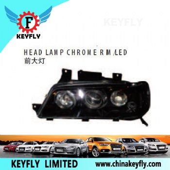 Head Lamp Chrome Rim/Led for Kia Optima 2005 / Pride 2003 III