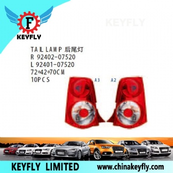 Tail Lamp for Kia Eurostar 2004 / Picanto 2003-2008 OEM 92402-07510