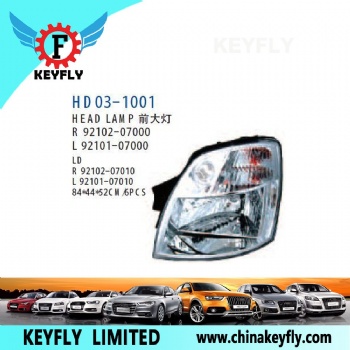 Head Lamp for Kia Eurostar 2004 / Picanto 2003-2008 OEM 92102-07000