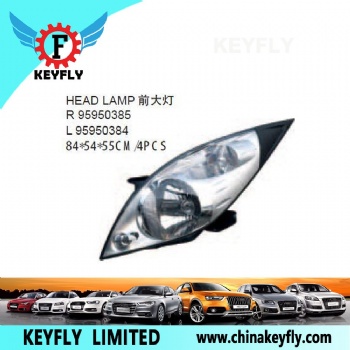 Head Lamp for Chevrolet/Daewoo Aveo 2009 / Spark 2011 OEM 95950385