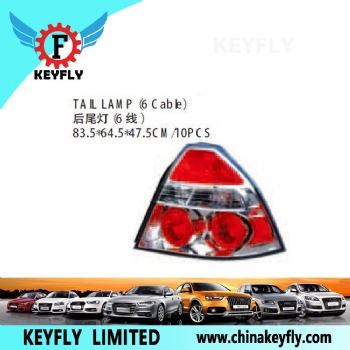 Tail Lamp (6 Cable) for Chevrolet/Daewoo Matiz 2005 / Aveo 2007