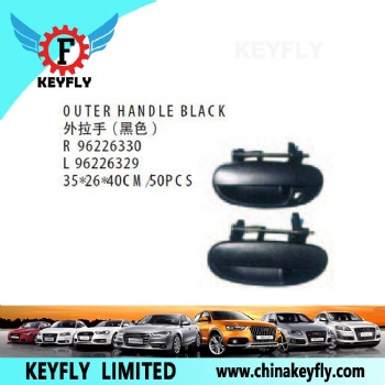 Outer Handle Black for Chevrolet/Daewoo Lanos 1996-2003 OEM 96226330