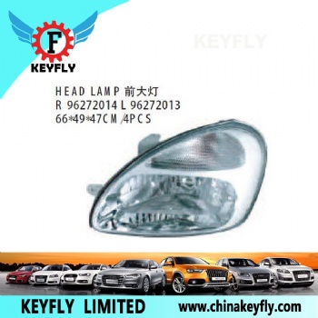 Head Lamp for Chevrolet/Daewoo Lanos 1996-2003 / Nubira 1997-2000 OEM 96272014