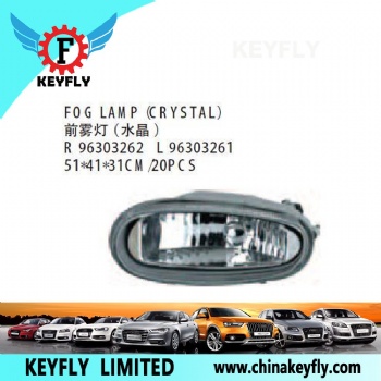 Fog Lamp (Crystal) for Chevrolet/Daewoo Leganza 1997 / Lanos 1996-2003 OEM 96303262