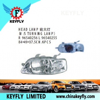 Head Lamp for Chevrolet/Daewoo Aveo 2004 OEM 96540256