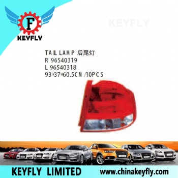 Tail Lamp for Chevrolet/Daewoo Aveo 2004 OEM 96540319