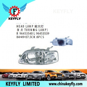 Head Lamp for Chevrolet/Daewoo Aveo 2004 OEM 96453540