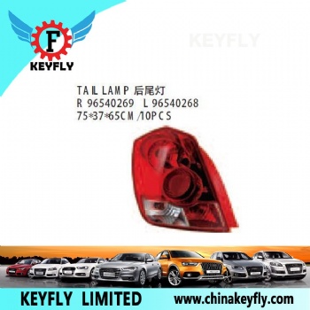 Tail Lamp for Chevrolet/Daewoo Aveo 2005 OEM 96540269