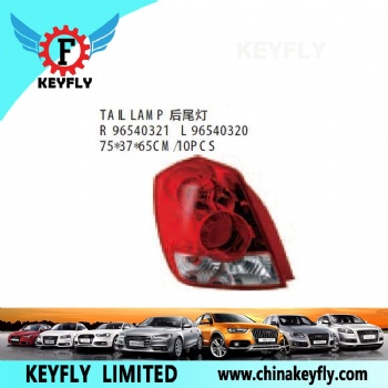 Tail Lamp for Chevrolet/Daewoo Aveo 2005 OEM 96540321