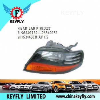 Head Lamp for Chevrolet/Daewoo Aveo 2005 OEM 96540152