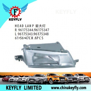 Head Lamp for Chevrolet/Daewoo Espero 1992-1996 / Cielo 1996 / Nexia 1996 OEM 96175344