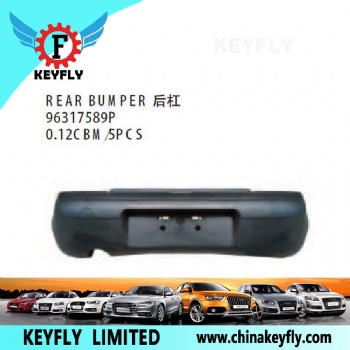 Rear Bumper for Chevrolet/Daewoo Matiz 2001 / Spark 2001 II / Matiz 1999 / Spark 1999 I / Espero 1992-1996 OEM 96317589P