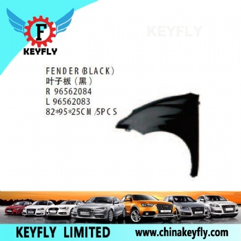 Fender (Black) for Chevrolet/Daewoo Matiz 2001 / Spark 2001 II OEM 96562084