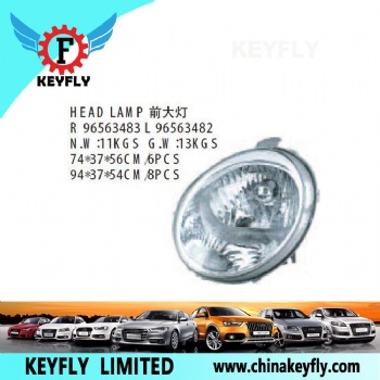 Head Lamp for Chevrolet/Daewoo Matiz 2001 / Spark 2001 II OEM 96563483